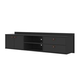 Rack Para Tv 60 Polegadas Suspenso Torrens Preto Ac - 2