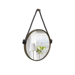 Espelho Adnet com Alça de Sisal - 40 cm - 1