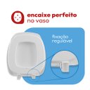 Ver imagem 6 de Assento Sanitário Almofadado Thema Astra para Louça Incepa