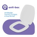 Ver imagem 7 de Assento Sanitário Almofadado Thema Astra para Louça Incepa