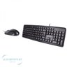 Kit Teclado e Mouse Usb Hoopson com Fio Moderno e Bonito - 2