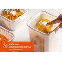 Ver imagem 2 de Pote Slim Multiuso 3050 ml Branco - Paramount