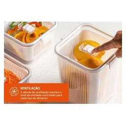 Pote Slim Multiuso 3050 ml Branco - Paramount - 2