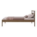 Ver imagem 4 de Cama de Solteiro para Colchão 88 X 188 Cm Multimóveis Nogal Branco