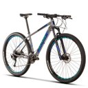 Ver imagem 1 de Bike Sense Rock Evo 2020 Shimano Alívio 2x9 - Preto/ Azul 19