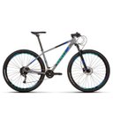 Ver imagem 2 de Bike Sense Rock Evo 2020 Shimano Alívio 2x9 - Preto/ Azul 19