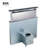 Coifa de Embutir para Bancada Eos Premium 90cm Retrátil em Inox 1200m³/h + Motor Epco90bd 220v - 4