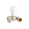 10 Bocal Soquete E27 Cerâmico 4A 127/220v Alta Temperatura Cor:Branco - 4