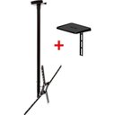 Ver imagem 4 de Suporte de Teto para Tv 10-55 Sbrp150 Preto Brasforma