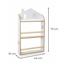 Ver imagem 5 de Nicho Prateleira Casinha City em Mdf Branco – Quarto Infantil