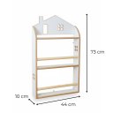 Ver imagem 6 de Nicho Prateleira Casinha City em MDF Branco – Quarto Infantil
