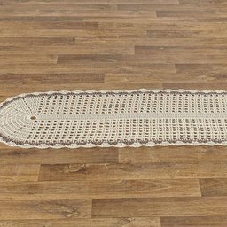 Passadeira Crochê Jade 1 Peça - 1