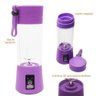 Mini Liquidificador Usb Recarregável 6 Lâminas 380ml - 4