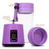 Mini Liquidificador Usb Recarregável 6 Lâminas 380ml - 3