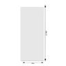 Kit Porta Madeira 1,10x2,10m Primer + Trilho Correr 2,20m Preto + Brinde - 6