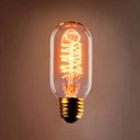 Ver imagem 2 de Lâmpada Filamento Carbono Taschibra T45 Retro E27 Âmbar 110v