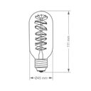 Ver imagem 4 de Lâmpada Filamento Carbono Taschibra T45 Retro E27 Âmbar 110v