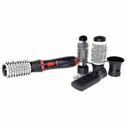 Escova Rotativa Giratória Modela Alisa Seca Profissional Ga.Ma 1300w Com 4 acessórios - 2