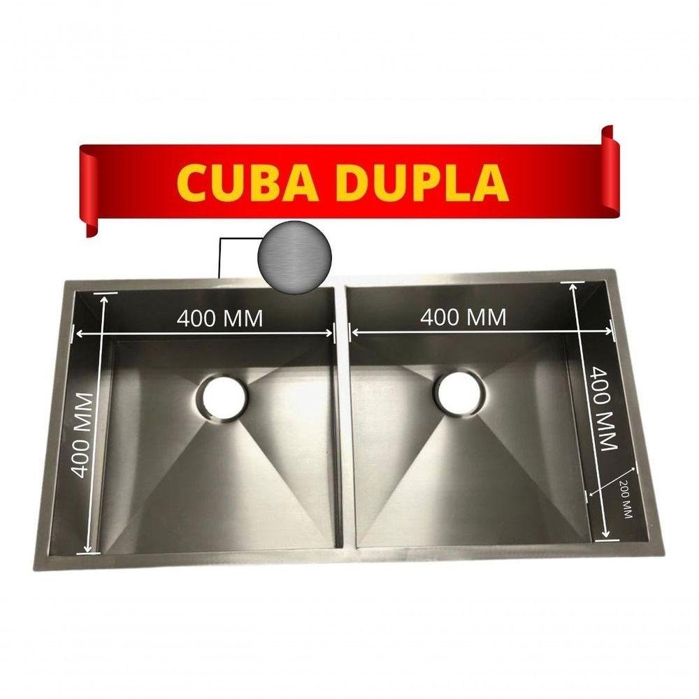 Cuba Dupla 40x40 Para Loja Profundidade 20cm - 5