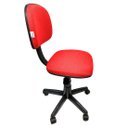 Ver imagem 3 de Cadeira Secretaria Giratória de Escritório com Regulagem de Altura em Jserrano:vermelho