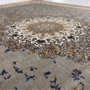 Ver imagem 4 de Tapete Persa Royal Cinza 300x200cm Fio Acetinado - Ideal para Quarto e Sala