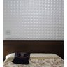Placa Pianel PVC Pirâmide 3d Revestimento de Parede Decorativa 50cm - 2