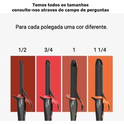 Modelador de Cachos Taiff Curves 1/2 (25mm) Bivolt Original - 2