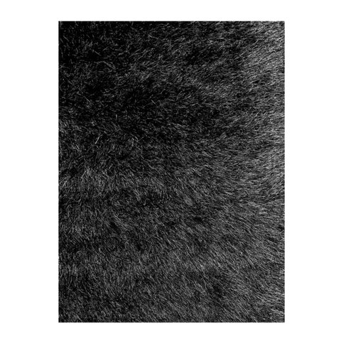Tapete para Sala Quarto Felpudo Tokio 250x350 Preto