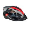 Capacete Ciclismo Mtb Com Sinalizador Led Vermelho Byorn:Vermelho/G - 3