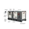 Gerador Diesel Cabinado Silencioso 20kva 220v C/ Ats Interno - 2