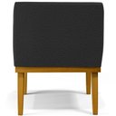 Ver mais imagens de Poltrona Decorativa Para Sala De Estar E Recepção Beatriz W01 Bouclê Preto - Lyam Decor