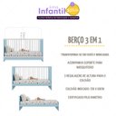 Ver imagem 6 de Jogo de Quarto Infantil Trevalla Móveis Pom Pom 3 Peças - Azul/Branco