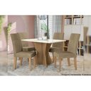 Ver imagem 4 de Kit 2 Cadeiras Sala Jantar 2cad131 2 Un Canela/suede Preto - Kappesberg