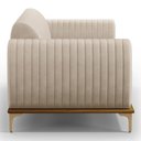 Ver imagem 2 de Sofá 150cm 2 Lugares Base Gold Molino D06 Suede C-309 Bege