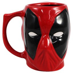 Caneca 3d Dead Pool Marvel 400ml - 1