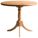 Ver imagem 1 de Mesa Margot Selva Diam 70 Restaurante Cafeteria Cozinha Sala de Jantar Castanho Mogno