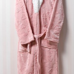Roupão Kimono Microfibra Sherpa Rosê Smoke - 2