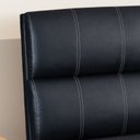 Ver imagem 5 de Cama Estofada Queen com Estrutura Reforçada e Design Moderno Bela Preto