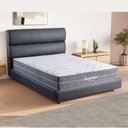 Ver imagem 6 de Cama Estofada Queen com Estrutura Reforçada e Design Moderno Bela Preto