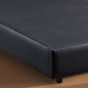 Ver imagem 4 de Cama Estofada Queen com Estrutura Reforçada e Design Moderno Bela Preto