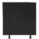 Ver imagem 1 de Cabeceira Cama Box Solteiro Estofada Grécia 140 Cm Suede:preto
