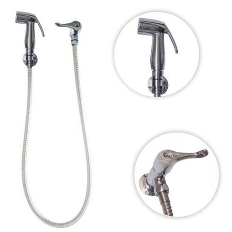 Ducha Higiênica com Alavanca Cromada Mangueira 120cm