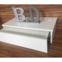 Ver imagem 3 de Mesa de Cabeceira Suspenso Prateleira para Computador e Notebook