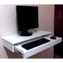 Ver imagem 1 de Mesa de Cabeceira Suspenso Prateleira para Computador e Notebook