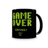 Caneca Game Over Continue Preta - 1