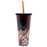 Copo Canudo com textura Dragon Ball Goku 650ml - 1