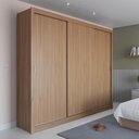 Ver imagem 2 de Guarda-Roupa Casal MDF 3 Portas Correr c/ Gavetas Montclair
