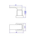 Ver imagem 2 de Acabamento Registro 3/4 Unic Black Matte - Deca
