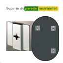 Ver imagem 6 de Espelho Orgânico com Led Quente 50x80cm Grande Decorativo Quarto Sala Banheiro Lançamento