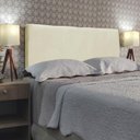 Ver imagem 2 de Cabeceira de Cama Estofada Sevilha Essencial Clean Suede Rbl:solteiro Tradicional/bege